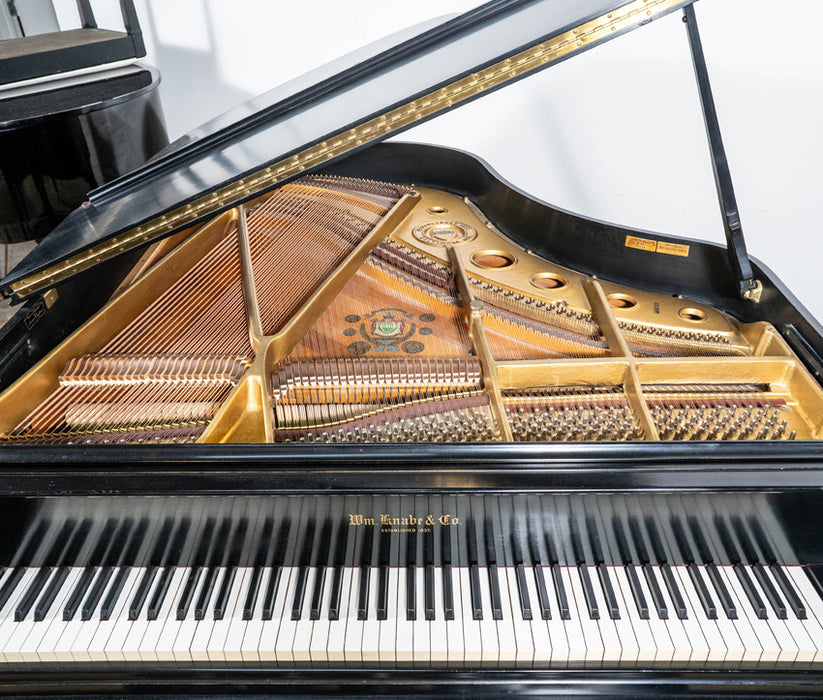 Wm. Knabe & Co 400 Baby Grand Piano in Satin Ebony (1977) | Serial No. 189133 | Used