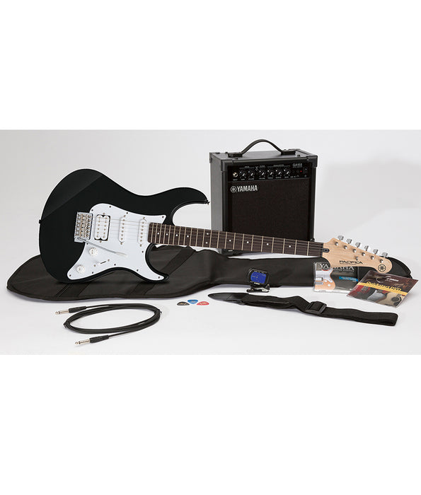 Yamaha Gigmaker EG PAC012 Black Electric Guitar Package w/ Amp | New