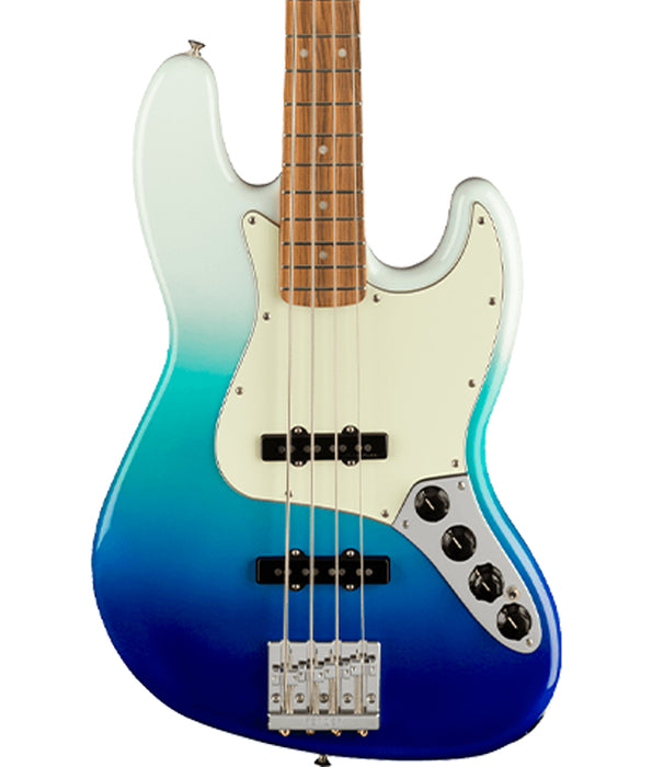 Pre-Owned Fender Player Plus Jazz Bass, Pau Ferro Fingerboard, Belair Blue