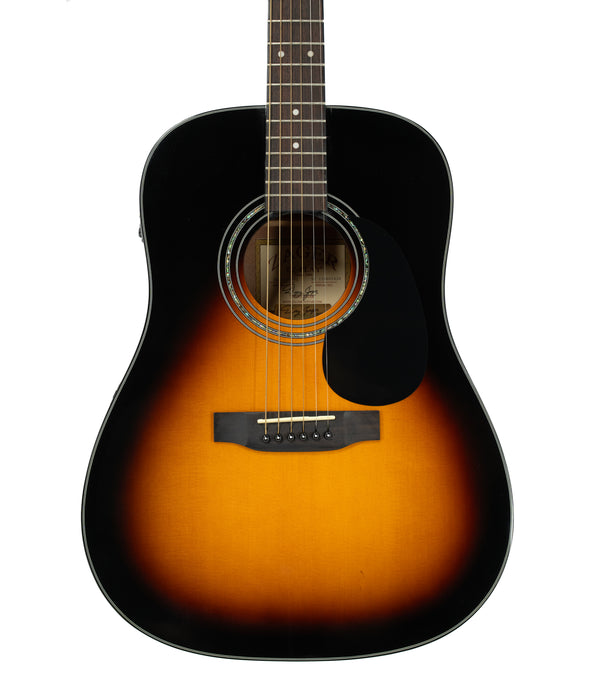 Zager ZAD20EVS Solid Spruce/Mahogany Acoustic & Electric w/Hardshell Case