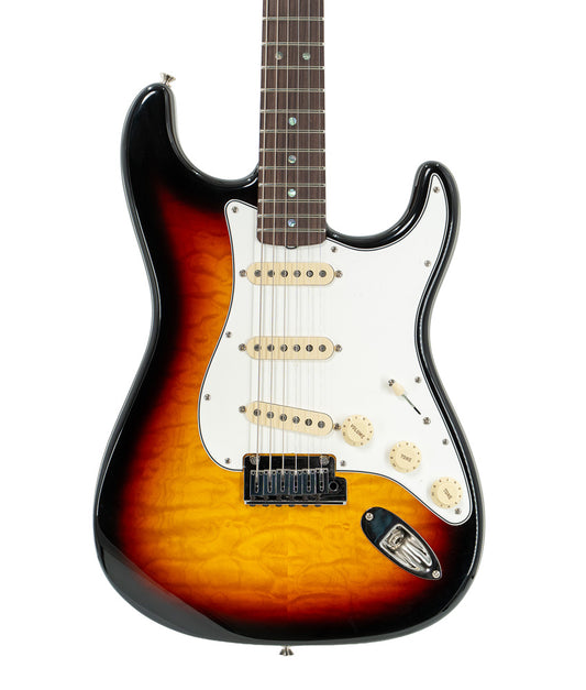 Fender Custom Shop Vintage Artisan 1963 Quilt AA Stratocaster Electric Guitar - Antique Burst