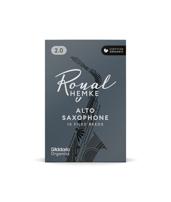 Royal Hemke Organic Alto Saxophone Reeds -Strength 3.0 (10-pack) | New