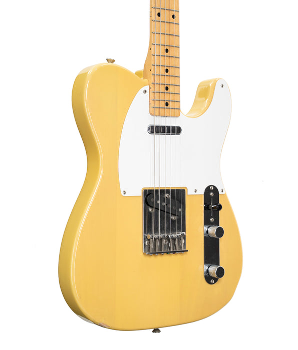 1986 Squier Telecaster (Fujigen) Cream/White Pickguard w/Hardshell Case