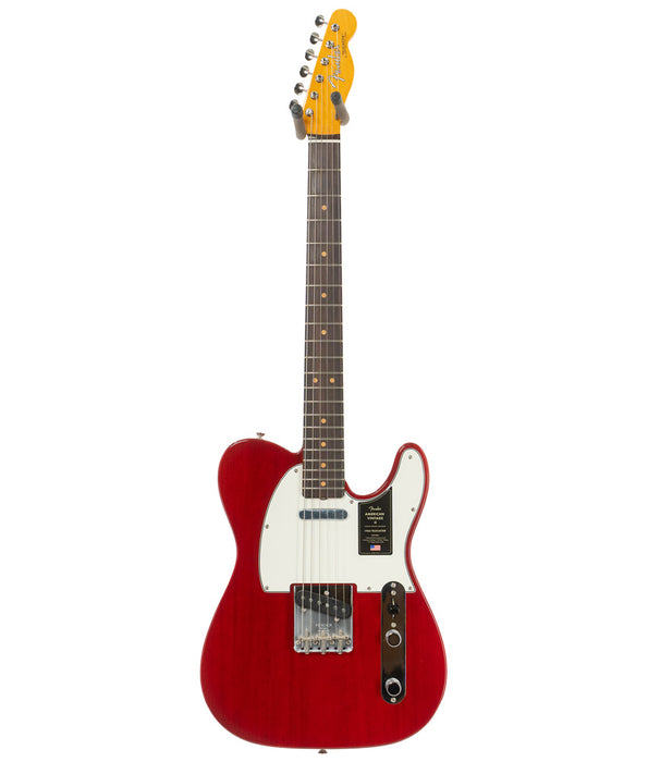 Pre-Owned Fender American Vintage II 1963 Telecaster Electric Guitar - Red Transparent | Used