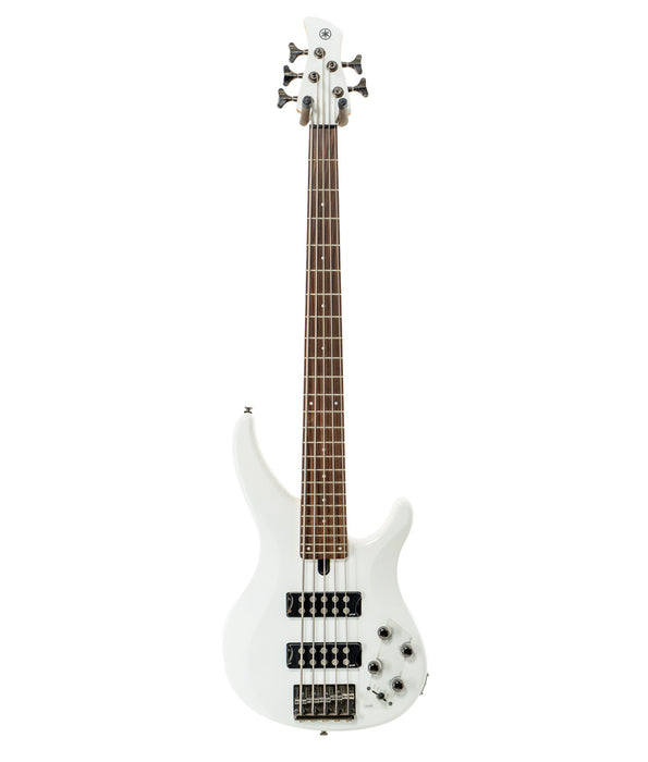 Pre-Owned Yamaha TRBX305 5-String Electric Bass - White | Used