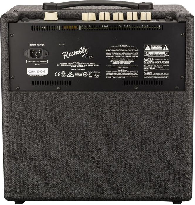 Fender Rumble LT25 Bass Amplifier, 120V