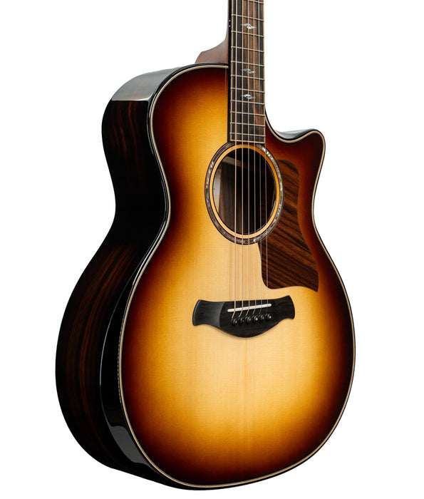 Taylor "Factory-Demo" Builder's Edition 814ce LTD Macassar Ebony Acoustic-Electric Guitar - Shaded Edgeburst | Used