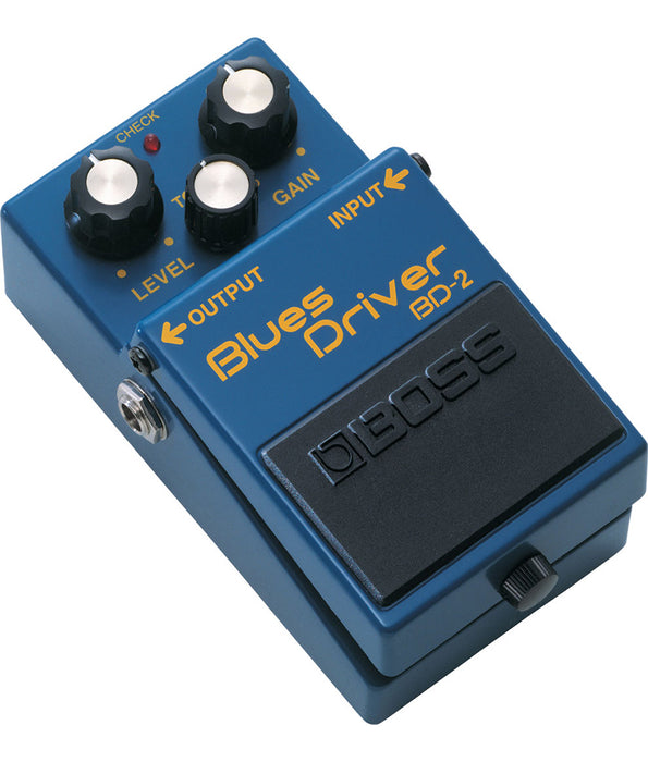 Boss BD-2 Blues Driver Overdrive Pedal Bundle