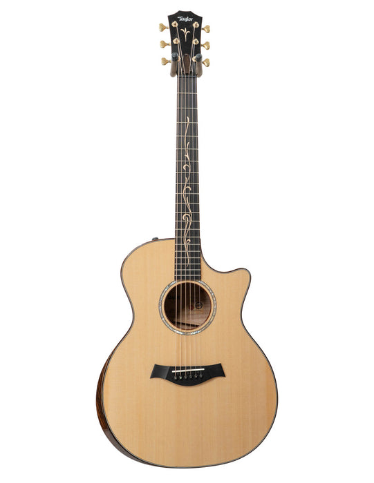 Pre-Owned Taylor Custom Grand Auditorium Spruce Top/Maple Acoustic-Electric Guitar | Used