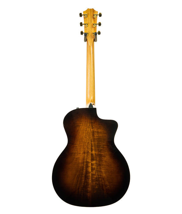 Taylor 224ceKDLX Koa Lefty Grand Auditorium Acoustic-Electric Guitar - Shaded Edge Burst