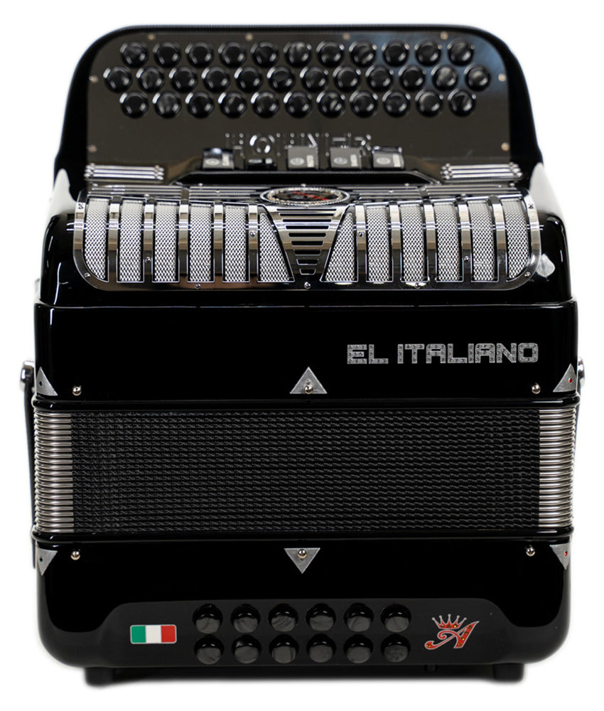 Hohner Anacleto El Italiano III 5 Switch Compact GCF Accordion