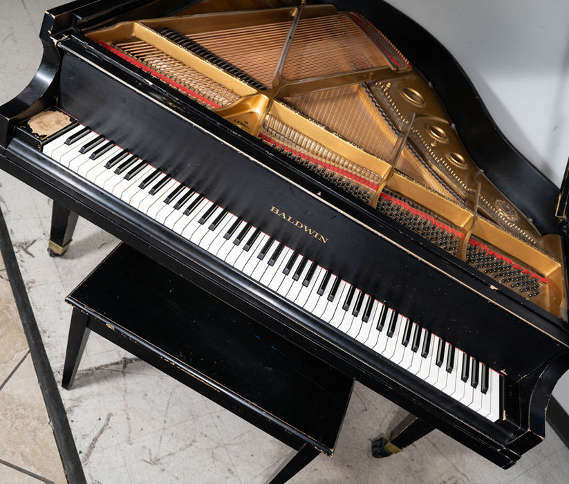 1965 Baldwin Model M Grand Piano | Satin Ebony | 5'2" | Serial No.156681 | Used
