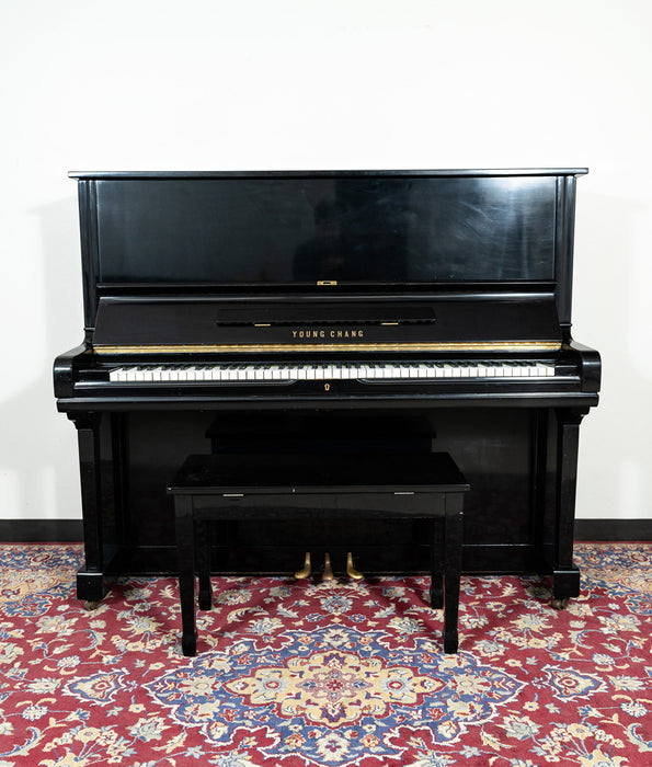 Young Chang U3 Upright Piano | Polished Ebony | SN: U314806 | Used