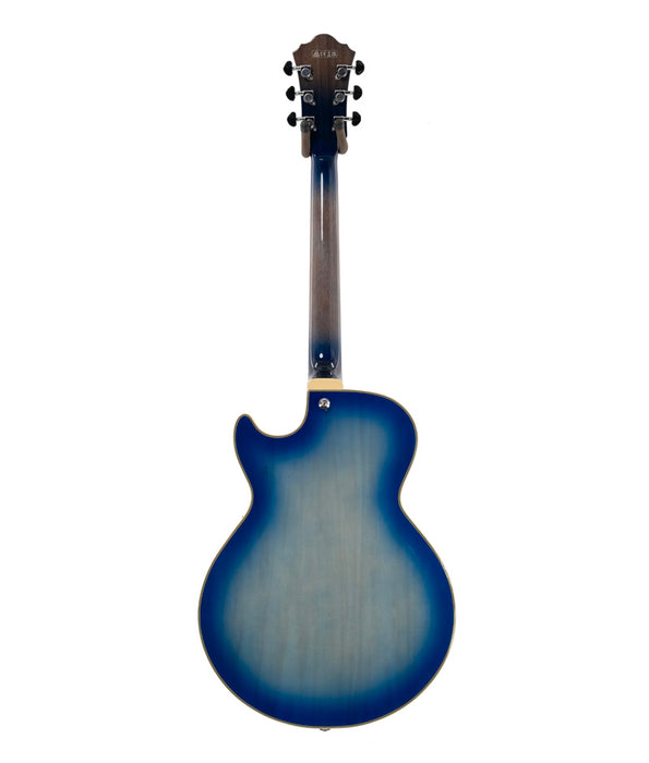 Pre-Owned Ibanez George Benson Signature GB10EM Electric Guitar - Jet Blue Burst | Used