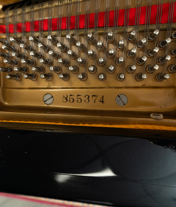 Schumann G-82 Grand Piano | Polished Ebony | SN: 855374 | Used