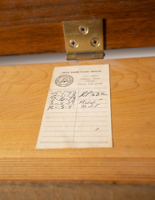 1940 Baldwin Acrosonic Upright Piano | Walnut | Serial No. 89569 | Used