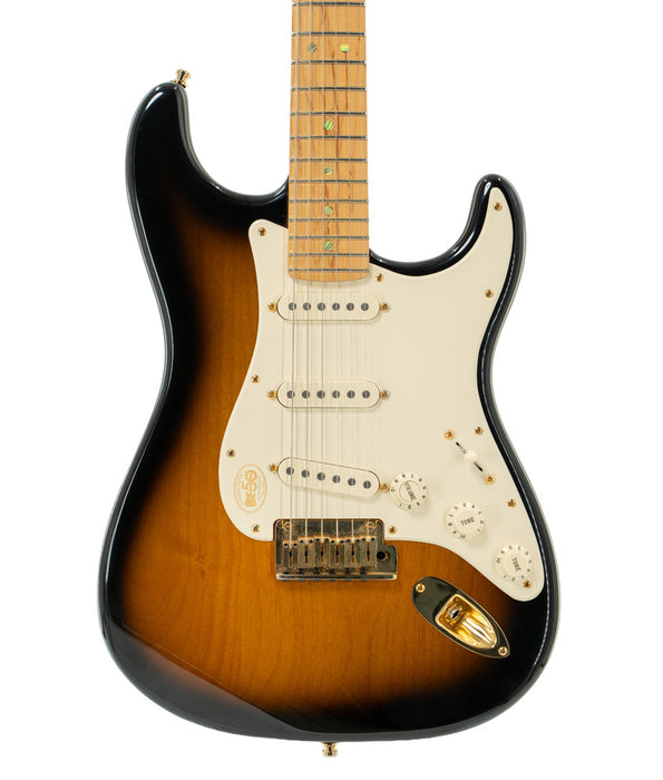 Pre-Owned Fender 50th Anniversary American Deluxe Stratocaster Electric Guitar | Used