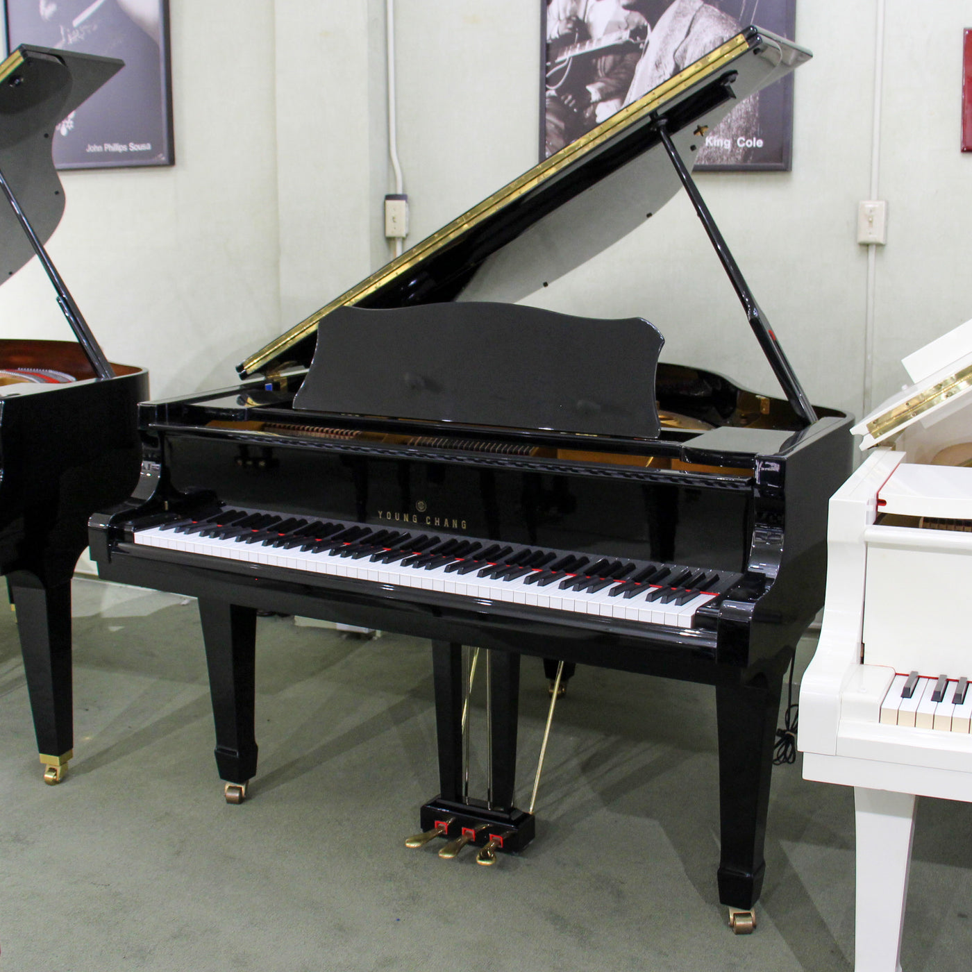 Young Chang G150 PE Baby Grand Piano | Polished EbonyAlamo Music ...