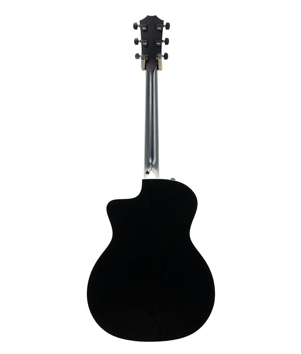 Pre-Owned Taylor 214ce DLX LTD Grand Auditorium Acoustic-Electric Guitar - Transparent Grey/Black