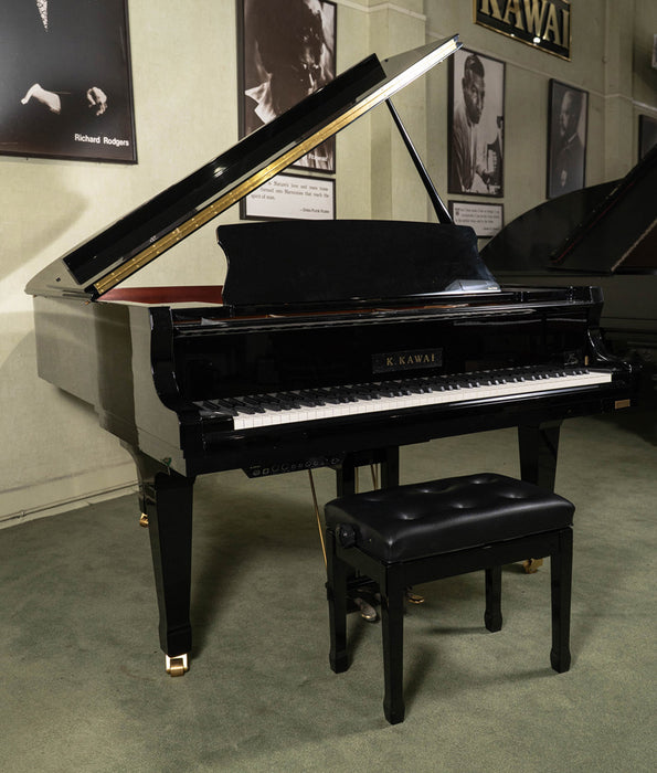 UTSA 2023 Kawai GX-2 BLAK w/ATX4A Polished Ebony Grand Piano | Used