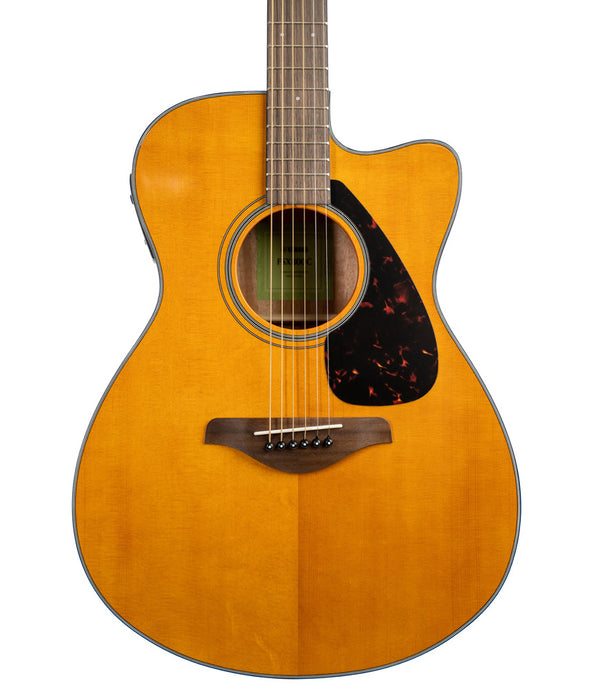 Yamaha FSX800C Small Body Acoustic Electric Guitar Bundle w/ Gig Bag