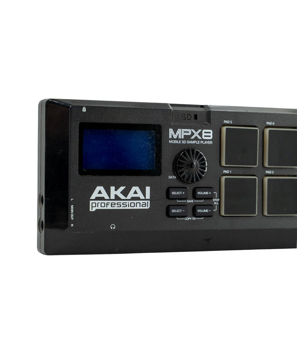 Pre-Owned Akai Professional MPX8 SD Sample Pad Controller | Used