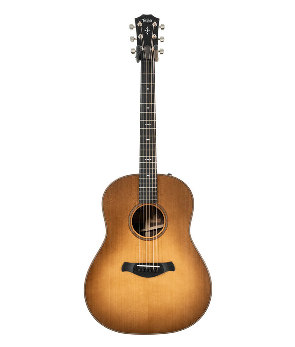 Pre Owned Taylor 717e Lefty WHB Builder's Edition Spruce/Rosewood Acoustic-Electric Guitar - Wild Honey Burst