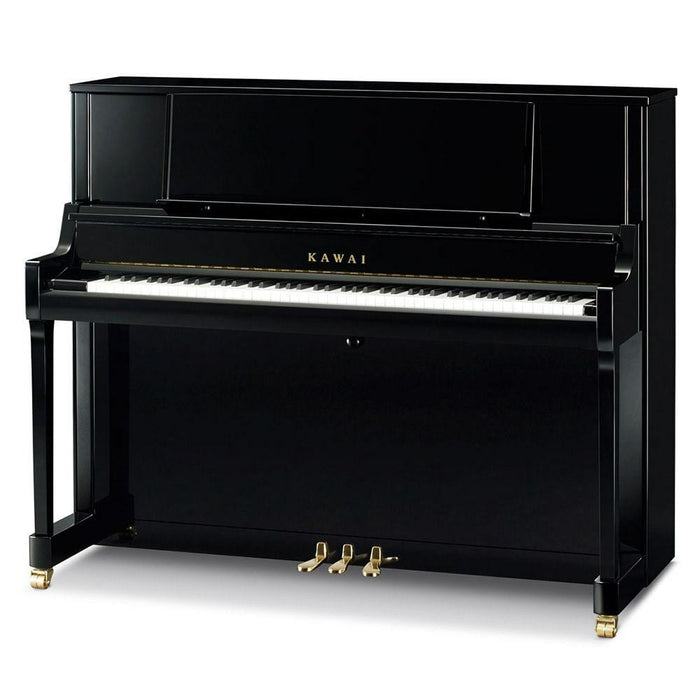 Kawai 48" K-400 Upright Piano - Ebony Polish/Nickel Hardware