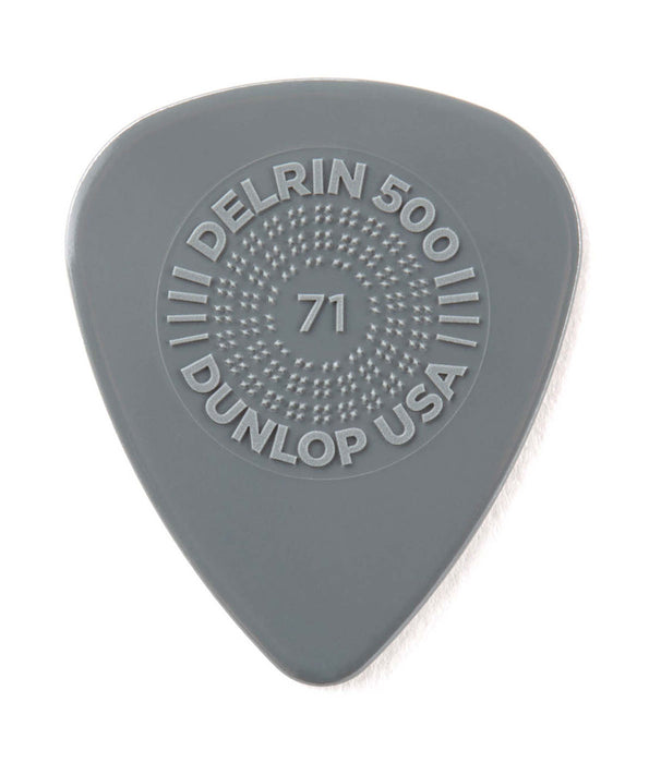 Dunlop Prime Grip Delrin 500 .71mm Guitar Picks - 12 Pack