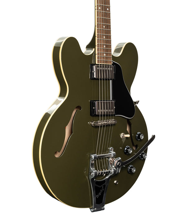 Pre-Owned Epiphone ES-335 Olive Drab Electric Guitar | Used