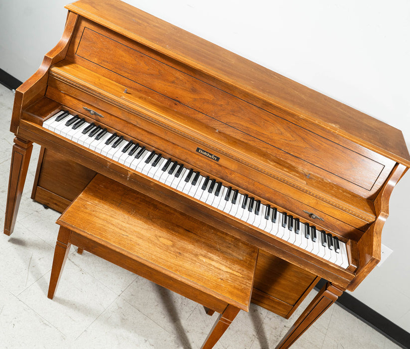 1987 Baldwin 623 Console Upright Piano in Satin Walnut - Serial No. 1389889 | Used