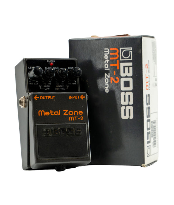 Pre-Owned Boss Metal Zone MT2 Guitar Pedal | Used