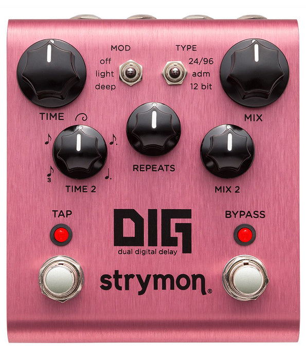2 delay pedals Strymon DIG Digital Delay Pedalalamomusiccenter.myshopify.comStrymonGuitar Pedals & Effects — Alamo Music Center