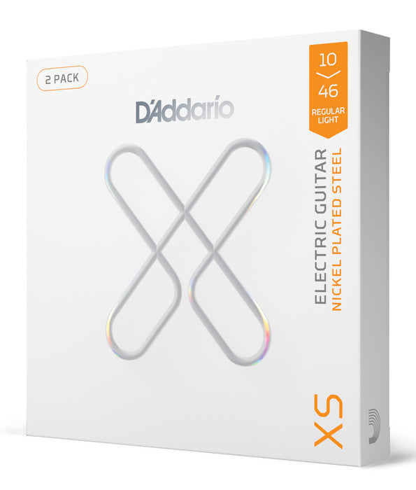 D'addario 10-46 Regular Light, XS Nickel Coated Electric Guitar Strings | New