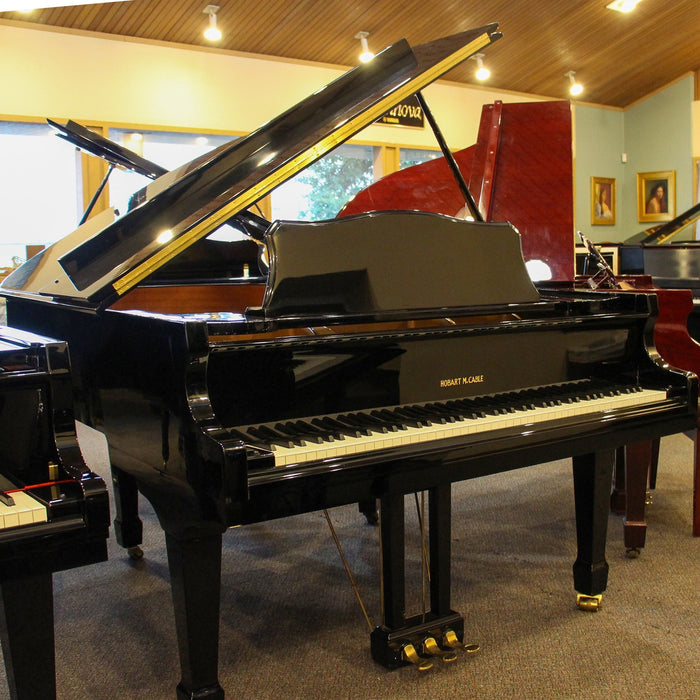 Hobart M. Cable GH-87 Grand Piano | 6'2" | Polished Ebony
