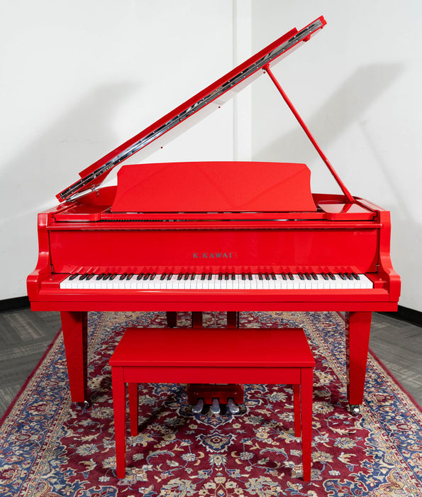 Kawai GL-10 Baby Grand Piano | Ferrari Red Polish | 5'0" | New