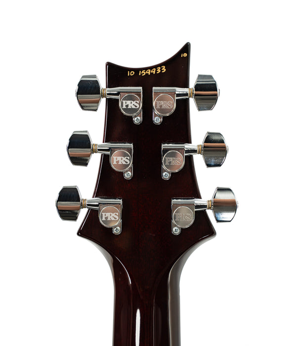 Pre-Owned PRS 25th Anniversary Custom 24 10-Top Electric Guitar - Smoked Amber | Used