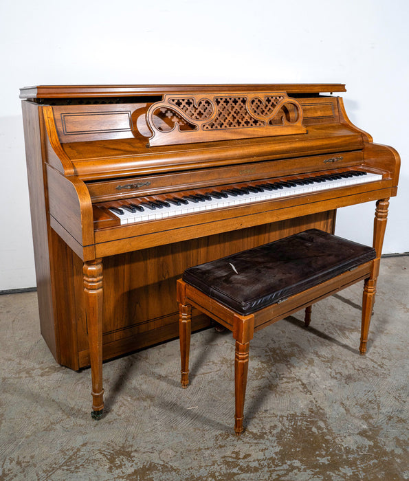 Kimball Upright Piano | Satin Walnut | Serial no. B24983 | Used