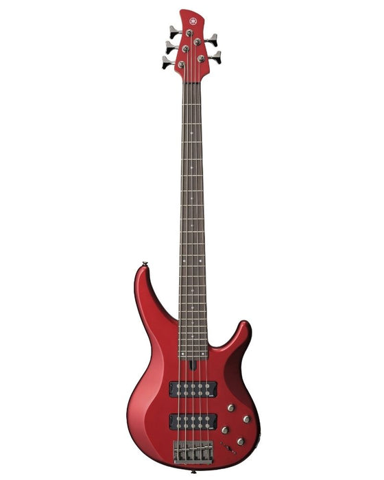 Yamaha TRBX305 5-String Electric Bass Guitar - Candy Apple Red