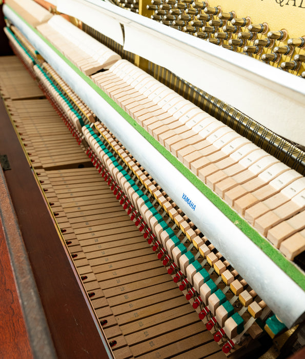 Yamaha MX500 Queen Anne Upright Piano | Polished Mahogany | SN: 256709 | Used