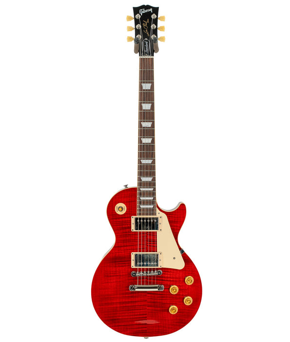Pre-Owned 2023 Gibson Les Paul Standard 50s Figured Top Electric Guitar - 60s Cherry | Used