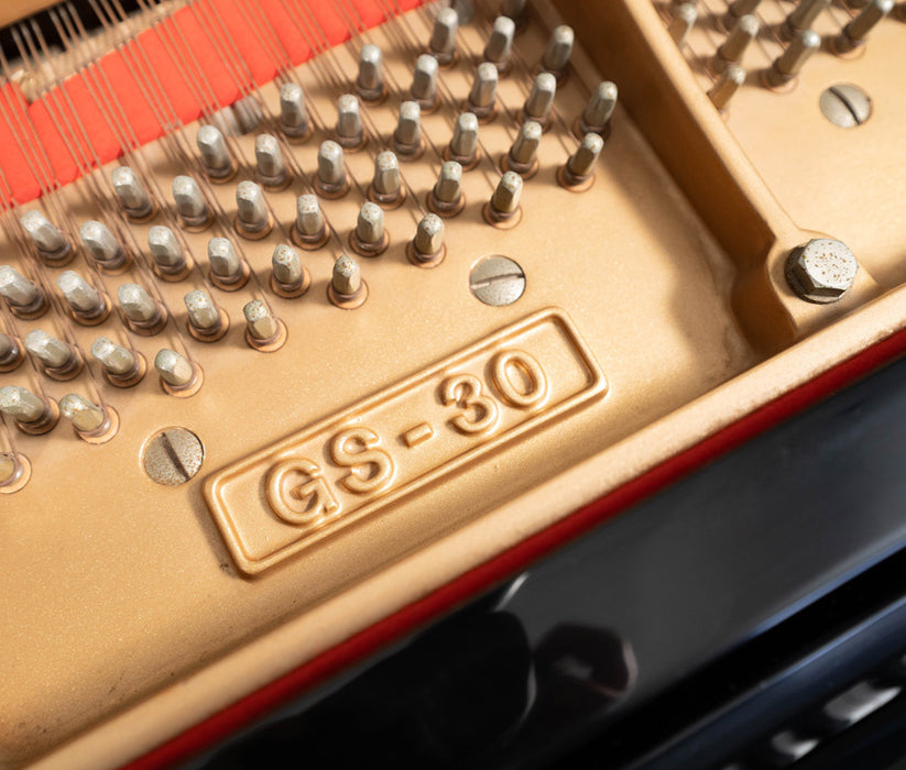 1982 Kawai GS30 Grand Piano | Polished Ebony | Serial No. 1371510 | Used