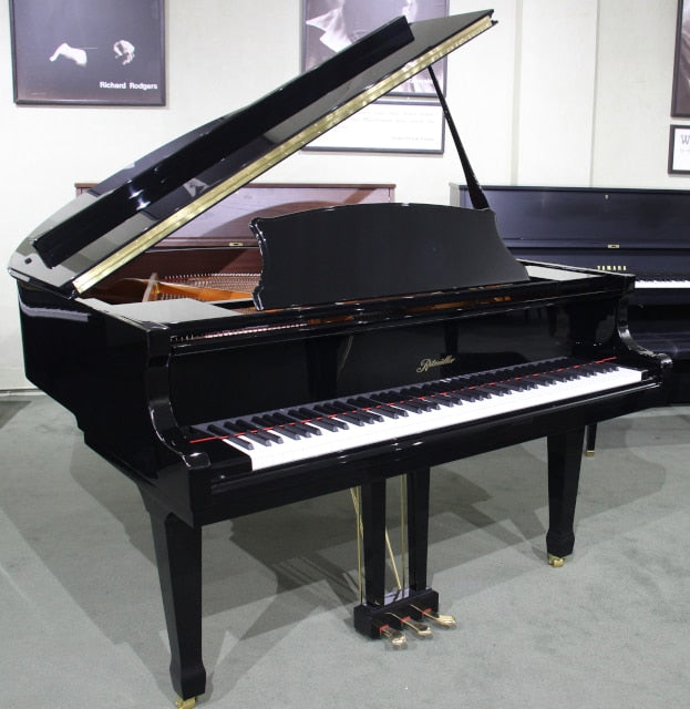 Ritmuller R8 Ebony Polish QRS Player Bundle 4'11" Conventional Grand Piano | New