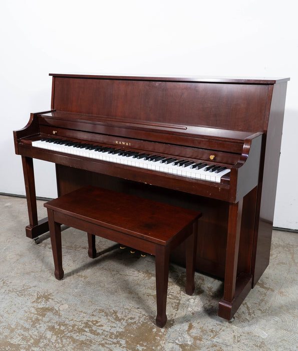 Kawai 506N Upright Piano (2005) | Satin Mahogany | 44.5"| Serial No. F007191 | Used