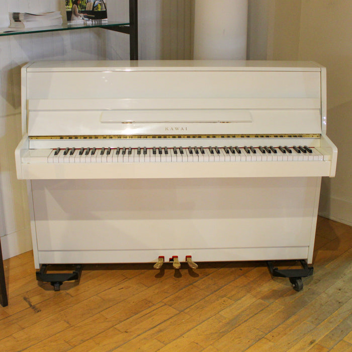 Kawai CX5 Polished White Console Piano | Used