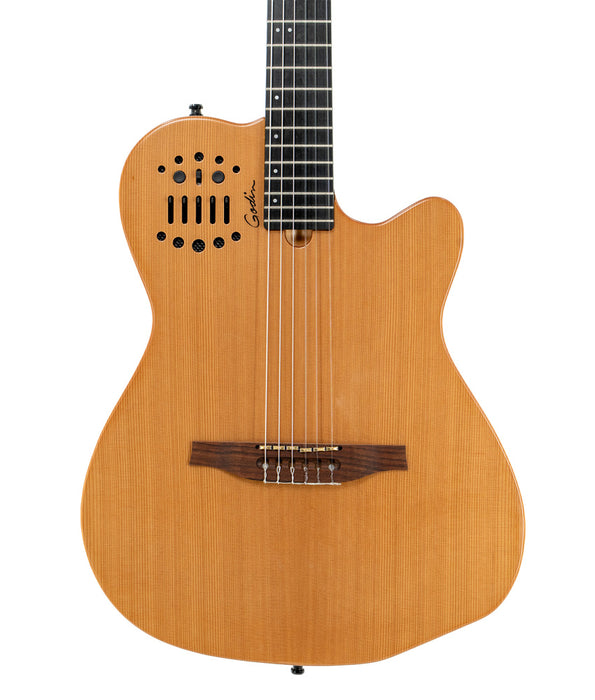 Pre-Owned Godin ACS-SA Slim Nylon String Acoustic-Electric Guitar - Natural | Used