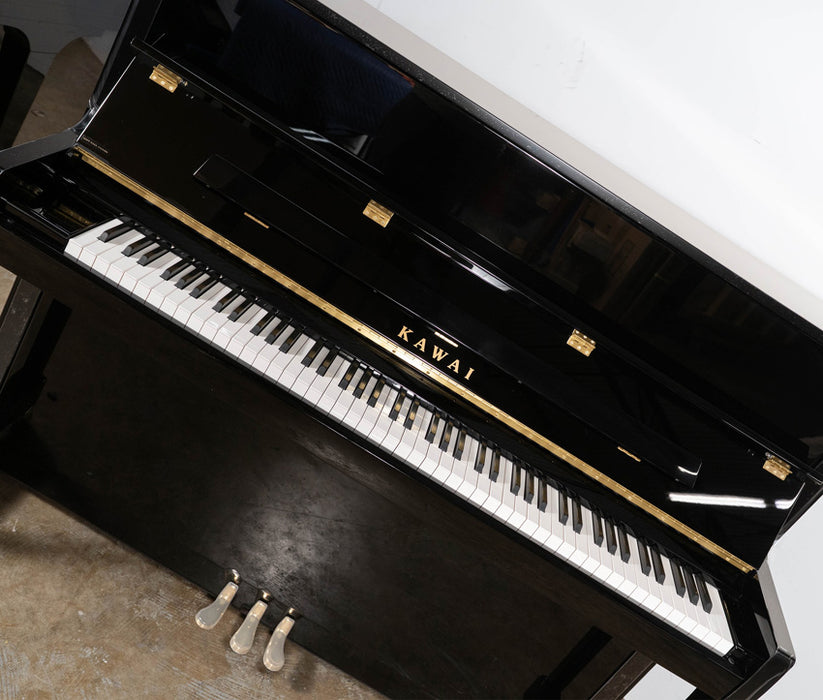 Kawai K-300 Upright Piano (2025) | Polished Ebony | 48” | Serial No. 2802970 | Used