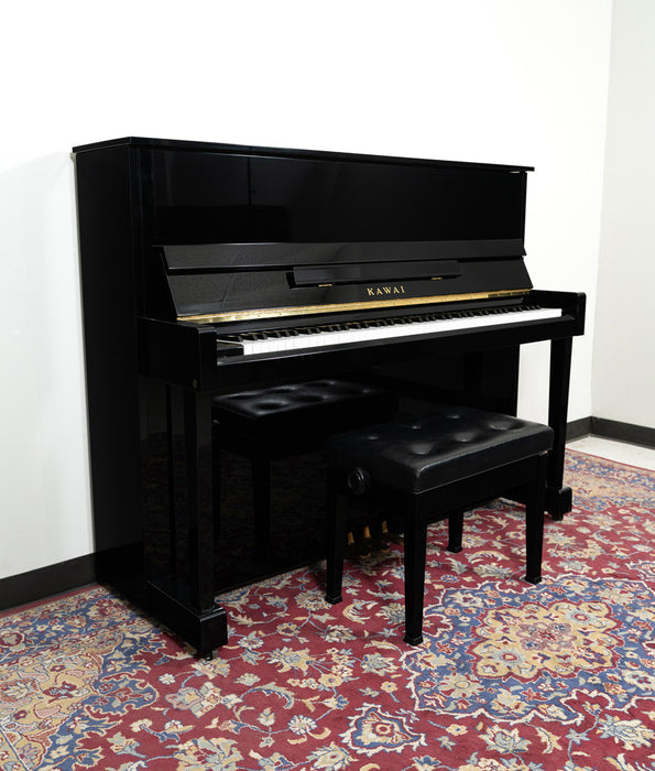 Kawai 48" CX-21D Upright Piano | Polished Ebony | SN: 2204600 | Used