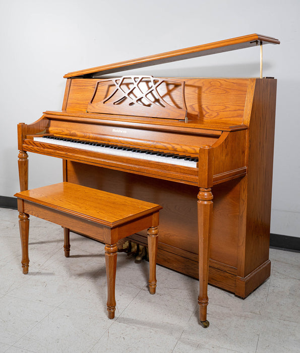 1998 Baldwin Acrosonic Model 2095 Oak Upright Piano - Serial No. 1551563 | Used