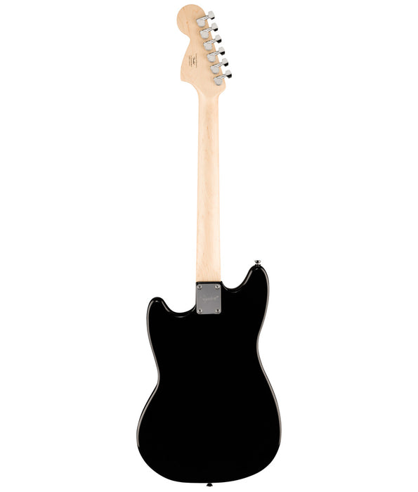 Squier Sonic Mustang HH Electric Guitar -Black with Laurel FB and Black PG | New